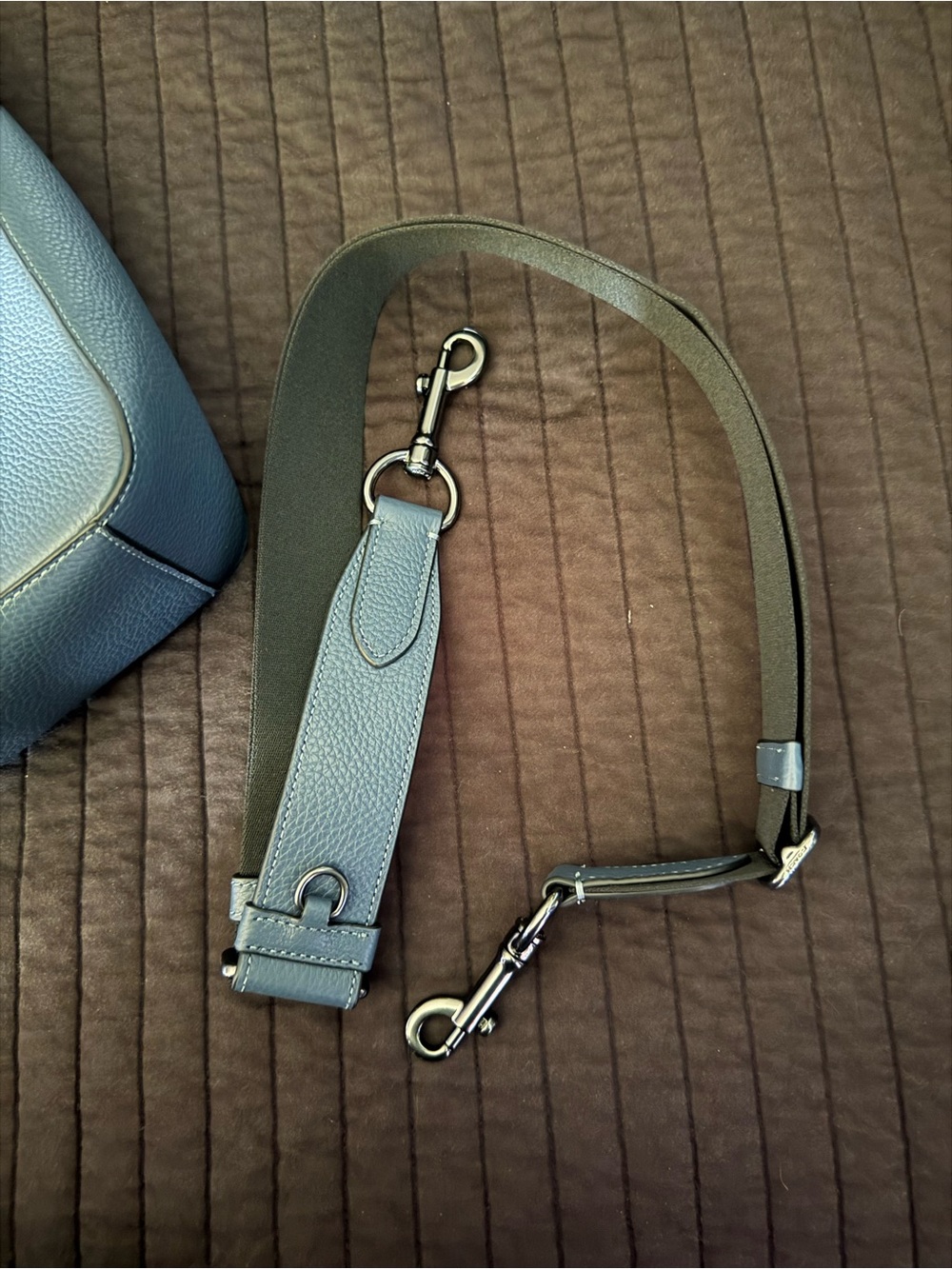 Coach Pebbled Leather Briefcase - Picture 4 of 5